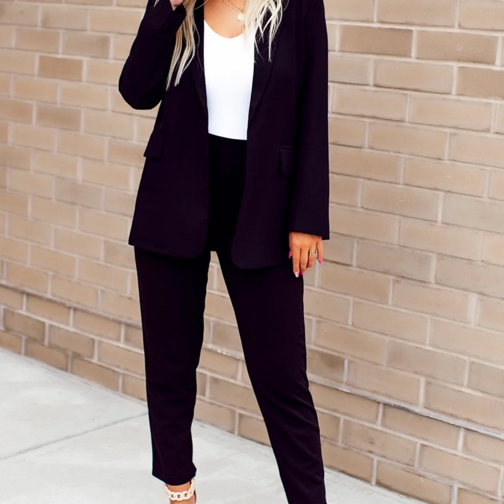 DUALLY NOTED BLAZER (BLACK)